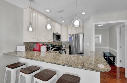 North Topsail Beach Condo | Ocean Front; Top Floor; Two Master Suites; Corner Unit; Single Floor; Elevator