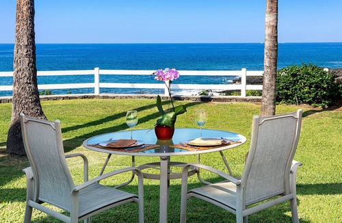 Kailua-Kona Villa | 🏖️Ocean Front Villa| Concierge Included | Central AC