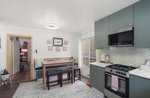 Sharp Park Apartment | Ocean glimpse from the patio