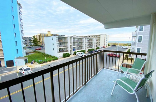 North Ocean City Condo | Ocean Princess 207-Oceanside 134th St, Elev, W/D, AC