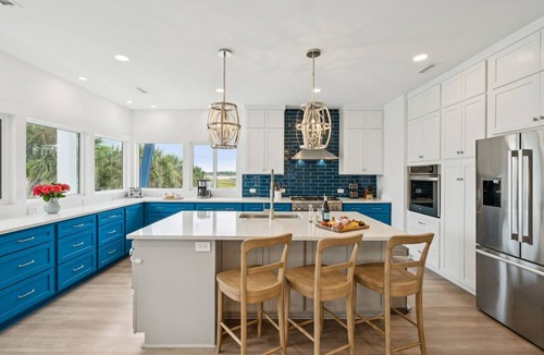 Folly Beach House | Ocean's Eye - Luxury - Oceanfront - Private Heated Pool - Sunrise and Sunset Views