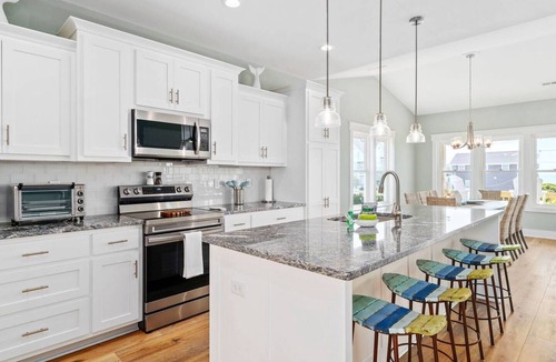 North Topsail Beach House | Ocean/Sound View|Elevator