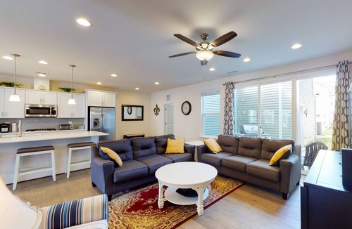 Frankford House | Ocean View Beach Club townhouse with grill, pool, gym, & tennis