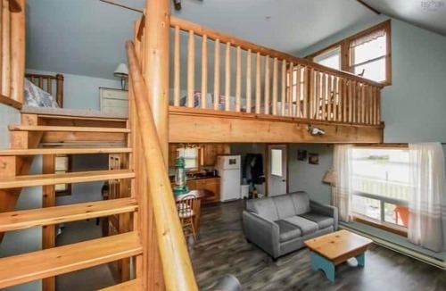 Lockeport Ski Chalet | Ocean-View Chalet · King + 2 Queens · Pet-Friendly