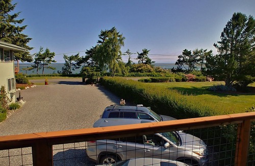 Sequim Ski Chalet | Ocean view chalet with Olympic Mountain views