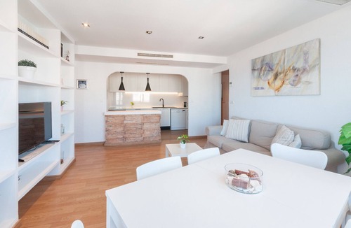 Playa de Gandia Apartment | Ocean view condo located steps from the beach. - Only families