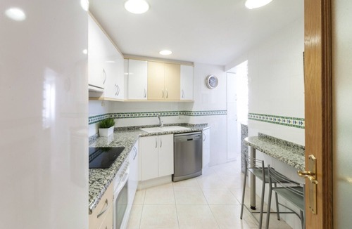 Playa de Gandia Apartment | Ocean view condo located steps from the beach. Modern decoration! ONLY FAMILIES