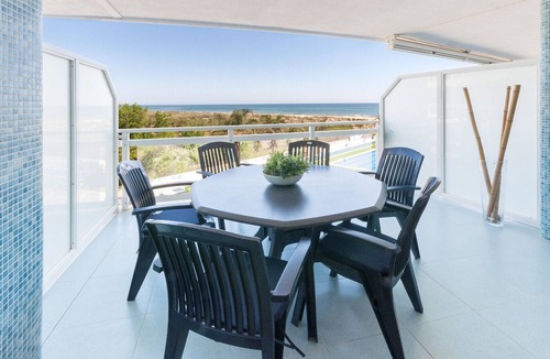 Playa de Gandia Apartment | Ocean view condo located steps from the beach. Modern decoration! ONLY FAMILIES