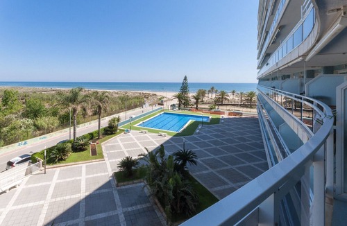 Playa de Gandia Apartment | Ocean view condo located steps from the beach. Modern decoration! ONLY FAMILIES