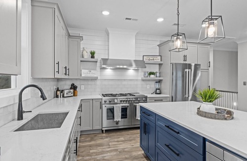 Pine Knoll Shores House | Ocean View Home with Elevator/Pool (Forever Blue)