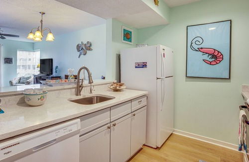 Oceanmarsh Subdivision Condo | Ocean-View Saint Helena Island Condo - Pool Access