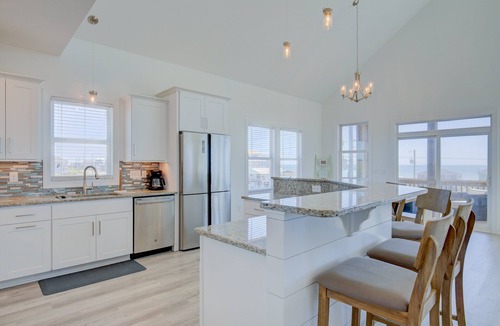 Ocean City Beach House | Ocean-view beach home - private hot tub, elevator, cook's kitchen - dog-friendly