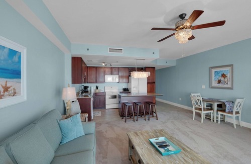 Panama City Beach Condo | Ocean View w/5 Pools+ Walk to Beach + Mini Golf