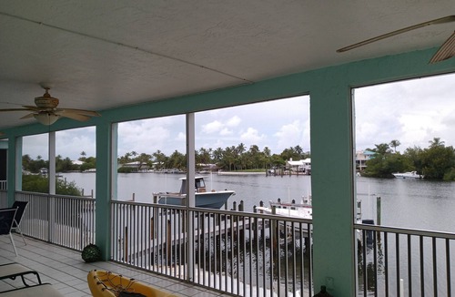 Islamorada Condo | Ocean View with protected dock on lagoon with private boat ramp