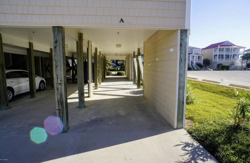 Ocean Isle Beach Villa | Ocean Views - Second Row -closest walk to beach access, pool, and tiki bar!