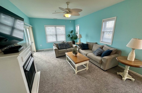 Wildwood Crest Condo | Ocean Views, Steps To Beach, and Close To Everything!
