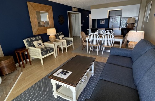Kure Beach Condo | ⛱Oceanfront 3BDR, 2 Bath Condo, Covered Deck, Easy Beach Access, Pools/Hot Tub⛱