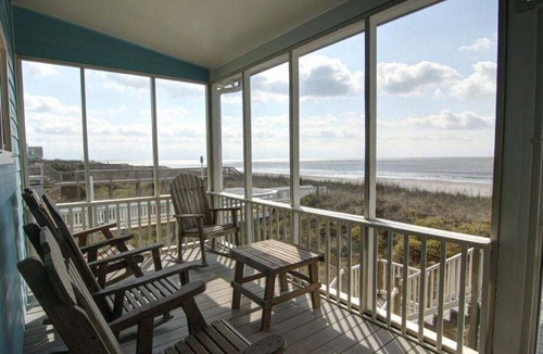 Holden Beach House | Oceanfront 4-bedroom home at Holden Beach, perfect for fun and relaxation.