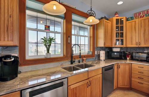 Village of Stump Sound House | OceanFront 7-Bdrm Elevator Pool Tennis Volleyball Putt-Putt HotTub Dog Friendly