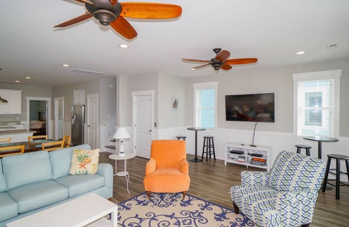 Surfside Beach House | Oceanfront 8BR Family Home w/Pool & Beach Access near Surfside Pier