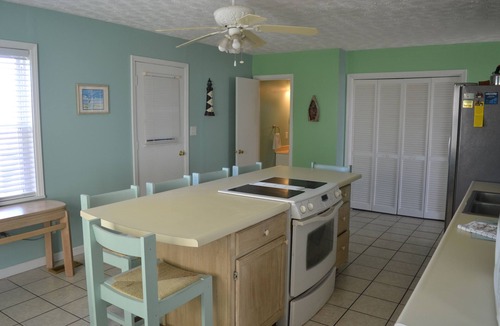 Atlantic Beach Condo | Oceanfront, beachfront, sleeps 8, surf fishing, near pier, Small pets with fee.
