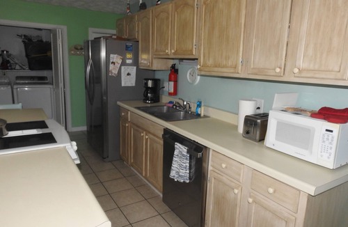 Atlantic Beach Condo | Oceanfront, beachfront, sleeps 8, surf fishing, near pier, Small pets with fee.