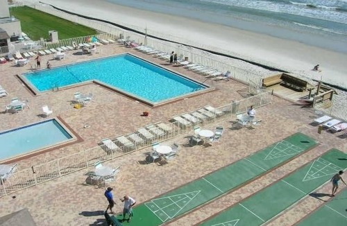 New Smyrna Beach Condo | Oceanfront - Beautiful, Direct Oceanfront. Extra Large 1 Bedroom, 1+ Bath