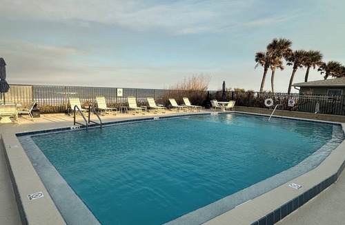 Ormond-by-the-Sea Condo | Oceanfront Building-Top Floor-Beach Access+ Heated Pool/Sunset & Rocket Views
