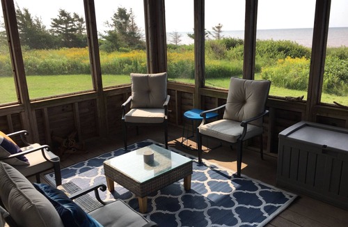 Shemogue House | Oceanfront PEI Getaway with Private Beach, Loft & Sweeping Coastal Views