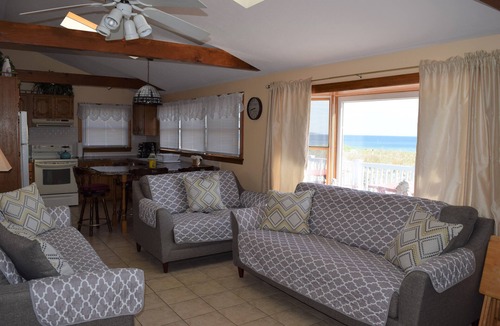 Sagamore Beach Cottage | Oceanfront Cape Cod Home on Private Beach Just Steps to the Ocean w/AC