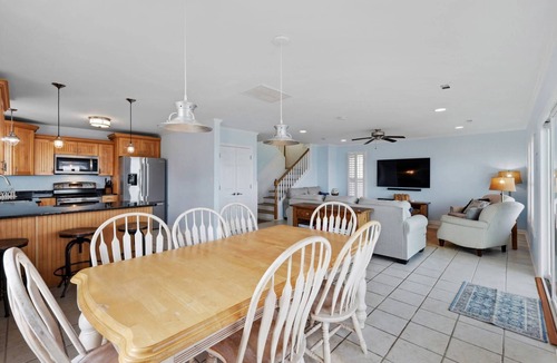 Kure Beach House | Oceanfront Comfort Awaits—Large Decks, Private Beach Walkway, Dogs Welcome, Ample Parking