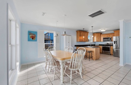 Kure Beach House | Oceanfront Comfort Awaits—Large Decks, Private Beach Walkway, Dogs Welcome, Ample Parking