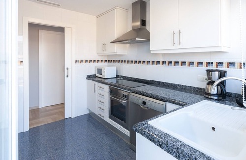 Grau i Platja Apartment | Oceanfront condo with amazing view in sunny terrace. - Only families