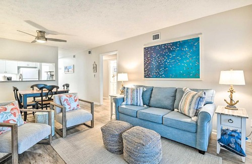 Garden City House | Oceanfront Condo w/Furnished Deck & Views!