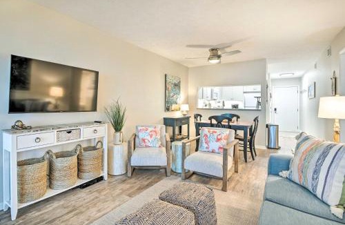 Garden City House | Oceanfront Condo w/Furnished Deck & Views!