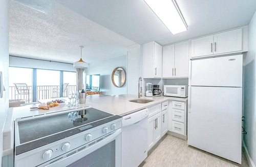 Avon By The Sea Condo | Oceanfront condo with stunning views. Steps to Cocoa Beach Pier! 🌴🌊