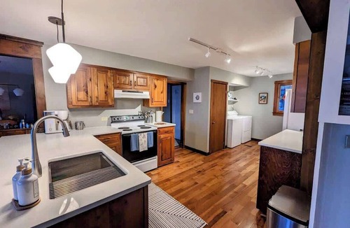 Gouldsboro House | Oceanfront Cottage with Private Beach & Fire Pit