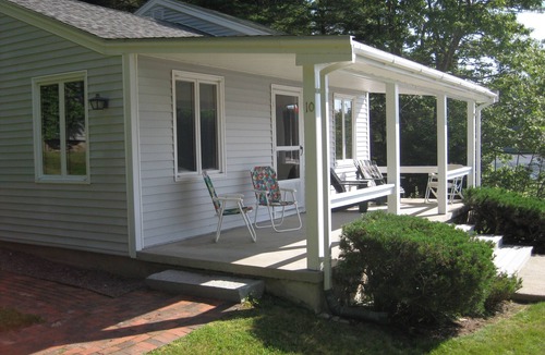 West Bath Cottage | Oceanfront Cottage with Panoramic Views & Its Own Tidal Dock on Casco Bay