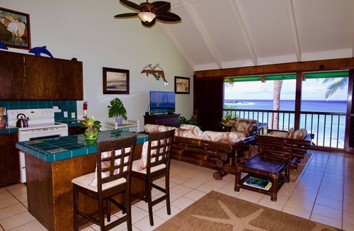 Honaunau-Napoopoo House | Oceanfront - Dolphin Retreat - KAYAKS INCLUDED