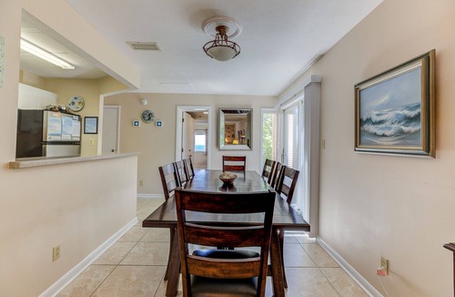 Golden Mile House | Oceanfront duplex with pool spa putting green walkway to beach