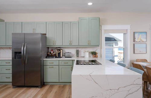 North Carolina Coast House | Oceanfront Escape with Fire Pit & Hot Tub