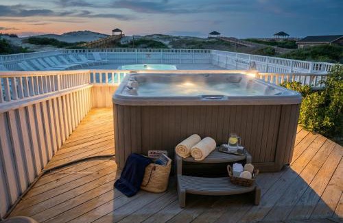 Corolla House | Oceanfront Estate 14BR Private Pool & Hot Tub Sleeps 30