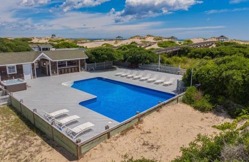 Corolla House | Oceanfront Estate No Resort Fee Sleeps 40 Private Events 18BR