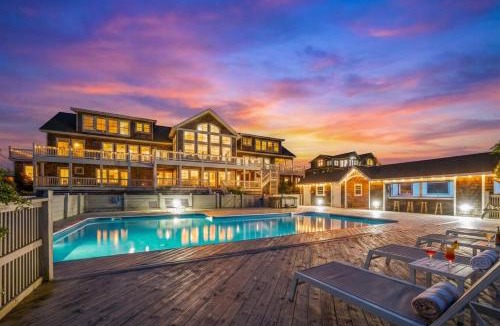 Corolla House | Oceanfront Estate No Resort Fee Sleeps 40 Private Events 18BR