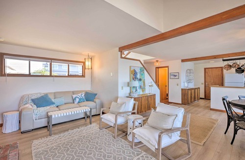 Ferndale House | Oceanfront Ferndale Oasis w/Fire Pit, Grill!