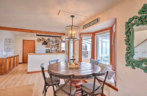 Ferndale House | Oceanfront Ferndale Oasis w/Fire Pit, Grill!