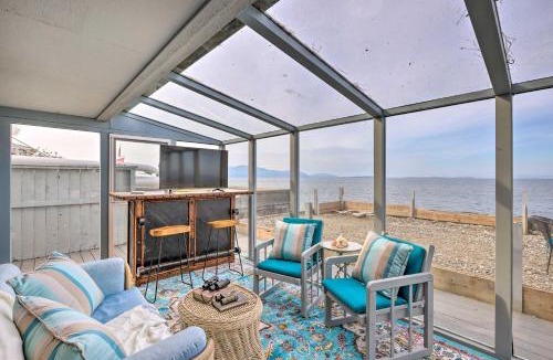 Ferndale House | Oceanfront Ferndale Oasis w/Fire Pit, Grill!