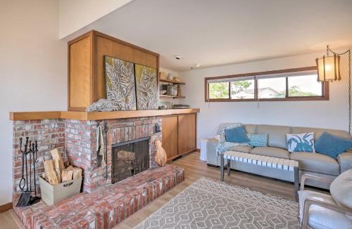 Ferndale House | Oceanfront Ferndale Oasis w/Fire Pit, Grill!