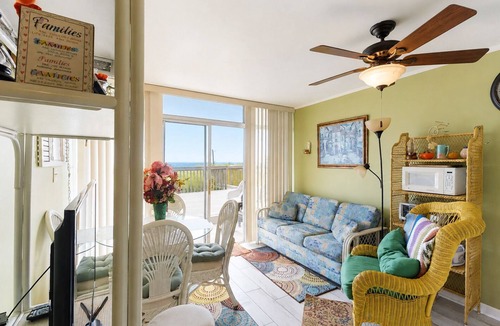 Cherry Grove Beach Condo | Oceanfront Ground Floor Walk to Shops Steps to Sand Grand Strand I 1