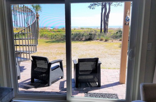 Hilton Head Island Villa | OCEANFRONT Ground Floor Gem; Pristinely clean; Constantly updated; Steps to Sand
